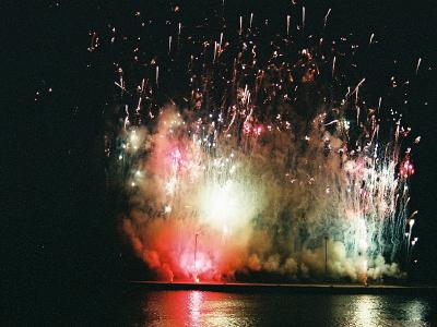Shopko Fireworks with Dad